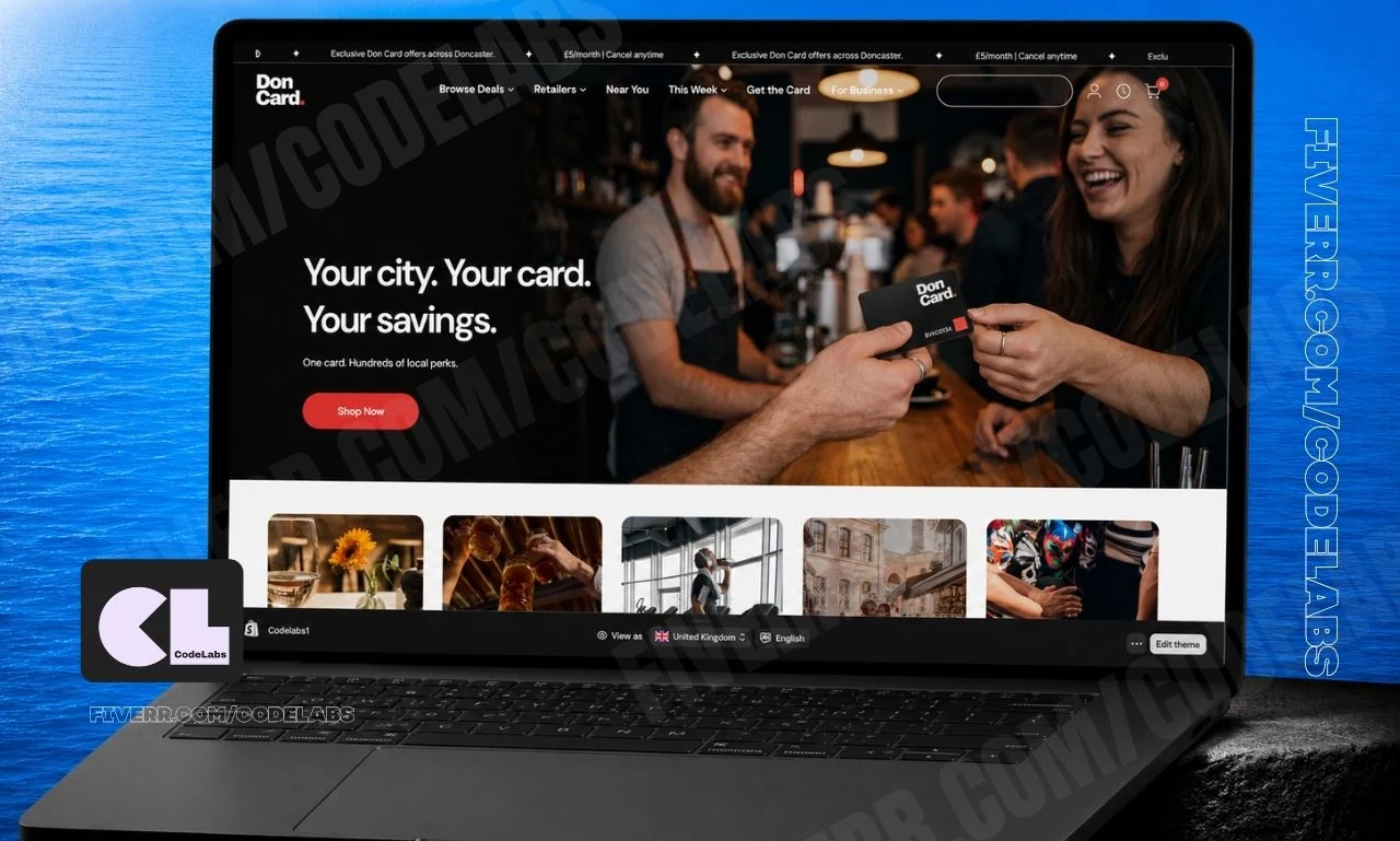Don Card local savings card store home page